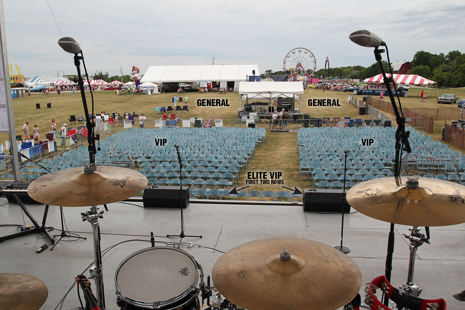 Wisconsin State Fair Mainstage Seating Chart