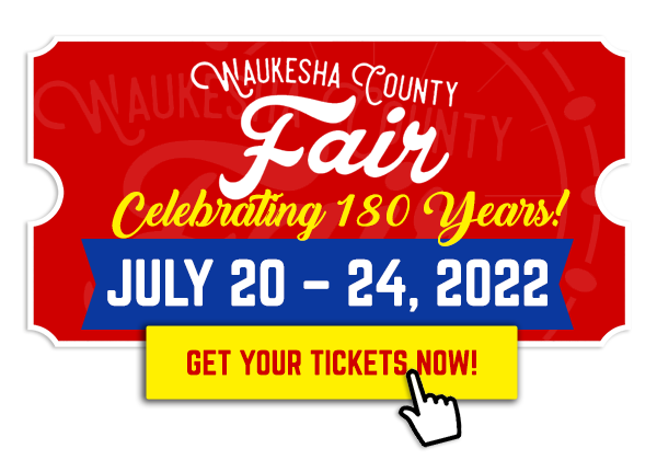 Buy your tickets now for the Waukesha County Fair July 20-24