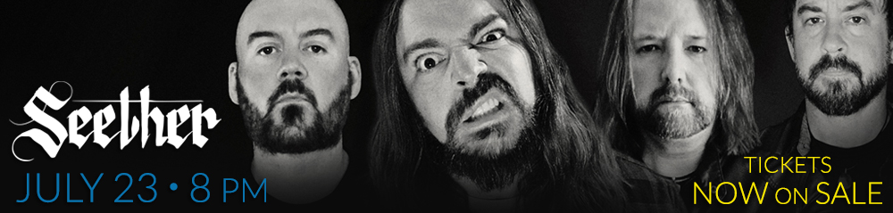 Seether tickets on sale now for July 23, 2022 concert