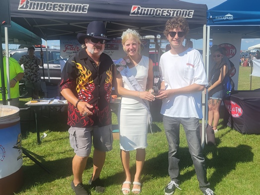 Ryan Harder - car show winner