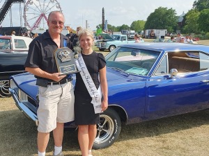 David Golla - car show winner