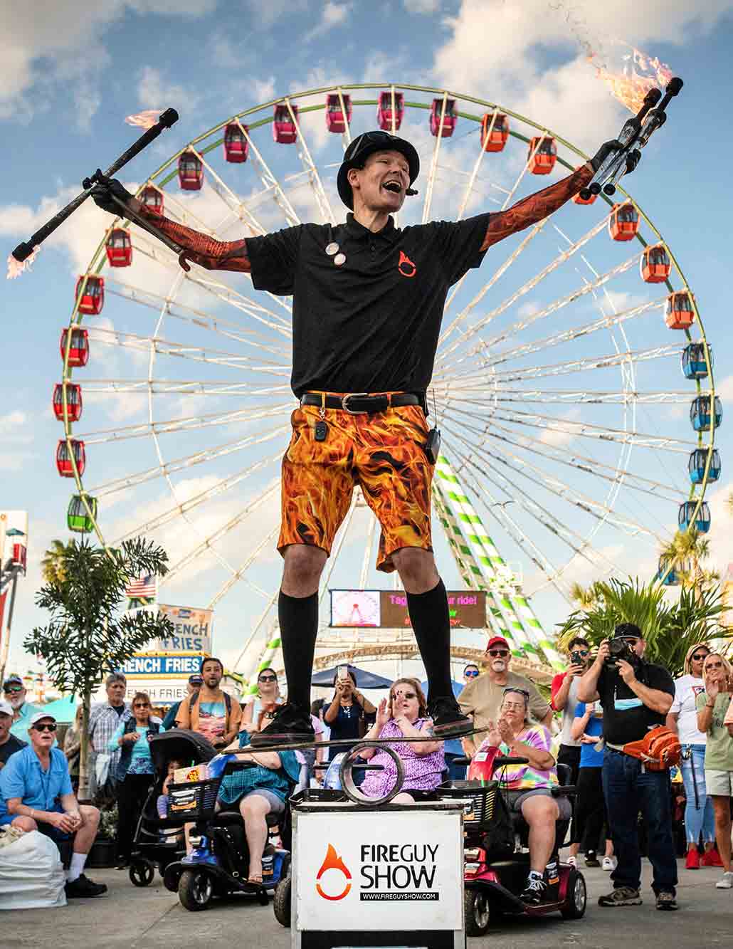Don't miss Brant the FireGuy at the Fair this summer