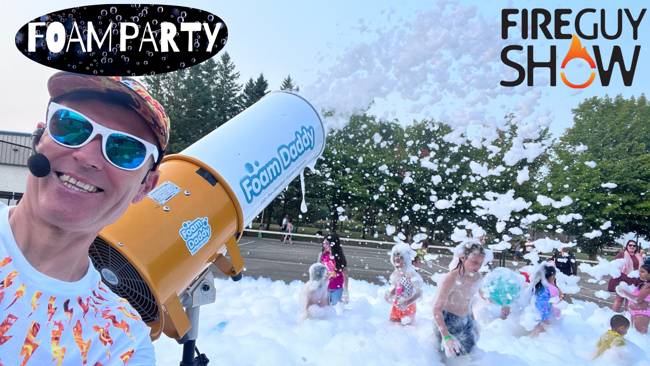 Don't miss the Foam Party at the Fair this summer