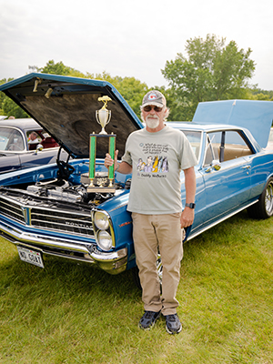 Tom Baker - car show winners