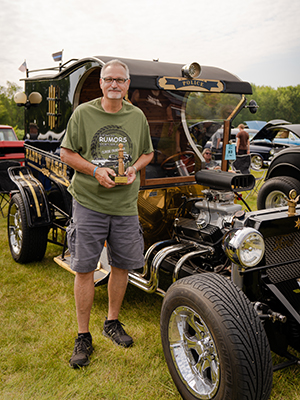 Bob Kraemer - car show winner