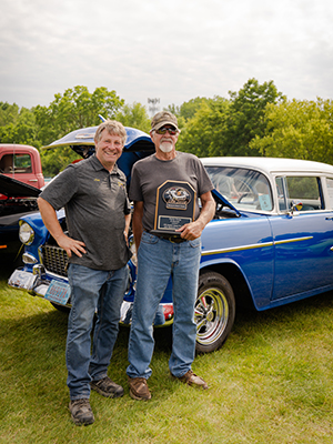 Dale Rohde - car show winner