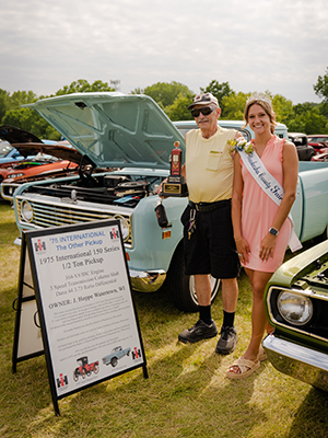 Jon Hoppe - car show winner