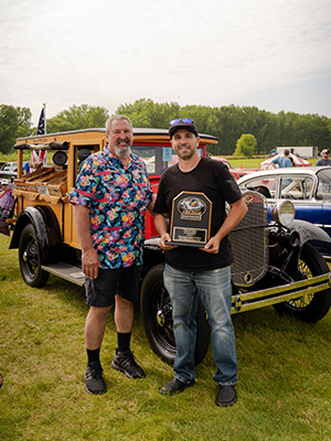 William Cortezi - car show winner