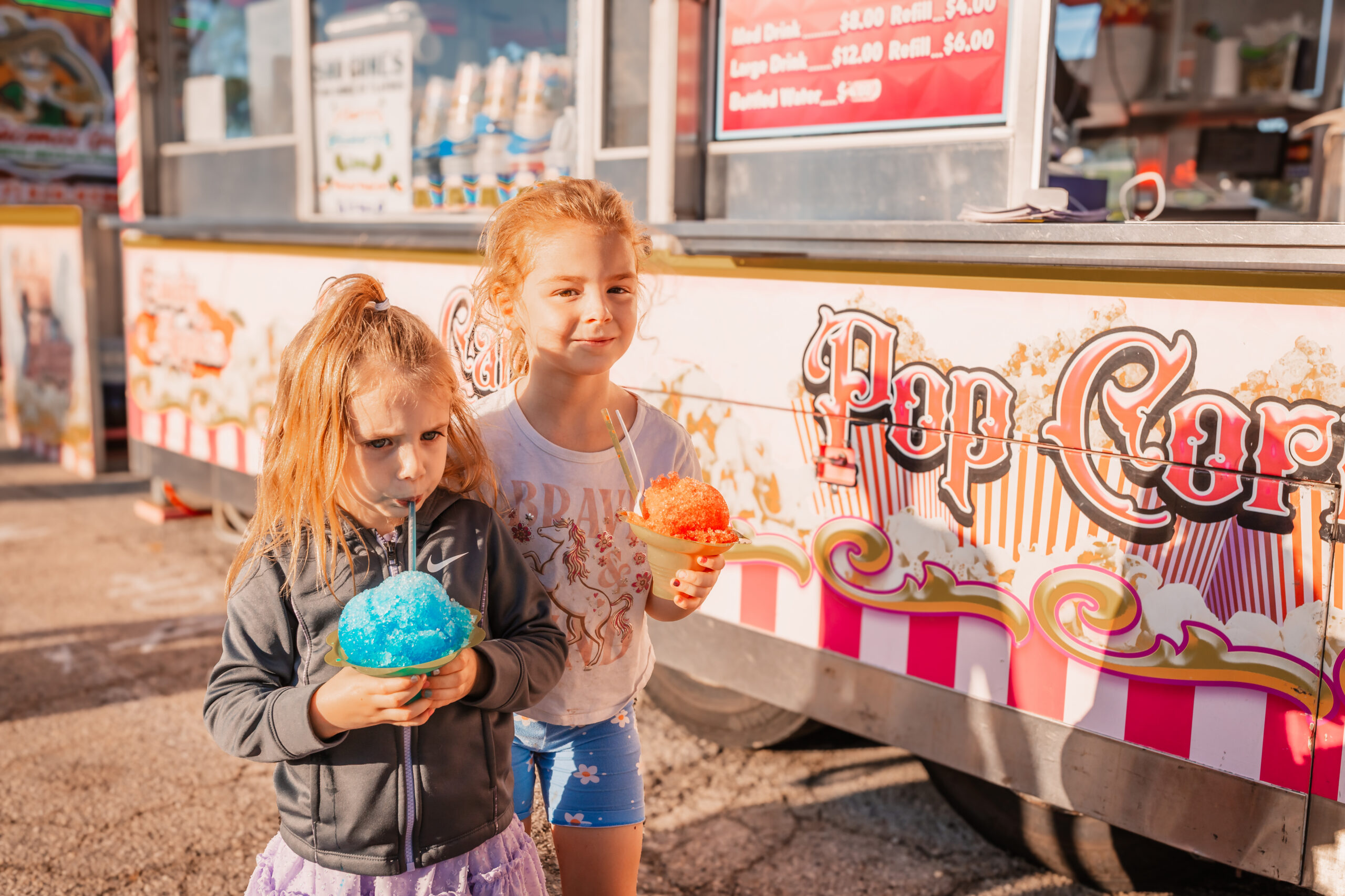 Shaved ice - a fair food favorite
