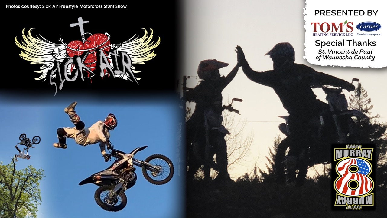 Don't miss the Sick Air Freestyle Performance Stunt Show at the Fair this summer