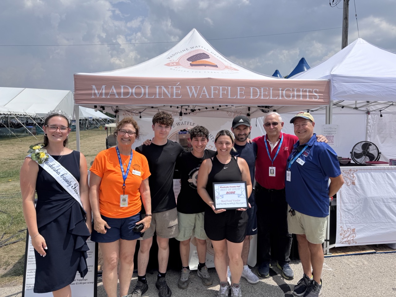 Best Food Vendor - Madoline Waffle Delights