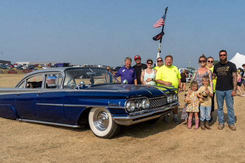 Josh Mani - car show winner