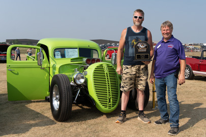 Byron Jorgenson - car show winner