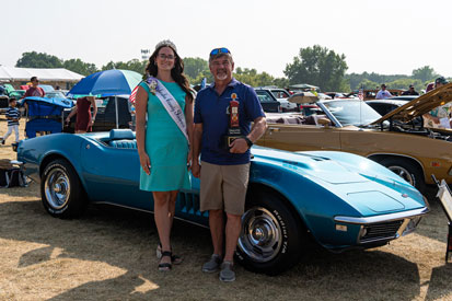 Brian Tazalla - car show winner